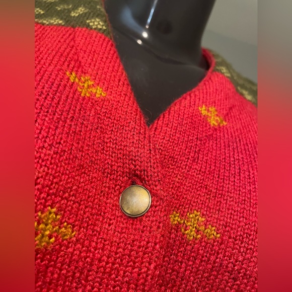 Women’s Vintage Wool Cabin Cardigan  ( Medium ) - Picture 2 of 4